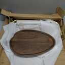 Small Side End Table New C Table Narrow Round Bed Sofa Couch Coffee Dinner Table for Snack Drink TV Tray, Slim Gold Rustic End Table Modern Simplicity, Metal and Wood - 24 Inch