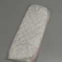 Quilted Makeup Bag Large Travel Zipper Soft Cosmetic Pouch for Women Girls Make Up,Little Flower Pink (1 PCS Pouch)