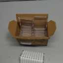 12pcs Press on Nail Storage Box with 60 Pcs Adhesive Double Sided Tape Clear Acrylic Nail Display Box Artificial False Nail Box Organizer Fake Nail Case Transparent Nail Packaging Boxes for Nail Salon