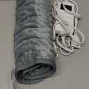 Heating Pad for Period Cramps, Heating Pad for Back/Neck/Shoulder Muscle Pain, 6 Heating&4 Timer Setting, Auto Shut Off, Dry/Moist Heat & Machine Washable, Gray Birthday Christmas Gifts for Women Mom (12'' x 24'')