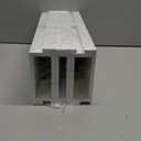 Upsimples Floating Shelves For Wall, Wall Shelves For Decor Storage Set Of 6, Wall Mounted Wood Shelf For Bedroom, Living Room, Bathroom, Kitchen, Picture Ledge Shelf, White (15.7 In)