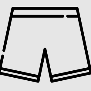 Athletic Shorts,Size M