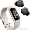 Fitbit Charge 6 Fitness Tracker with Heart Rate & Google Pixel Buds Pro 2 - Wireless Earbuds with Active Noise Cancellation