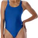 Speedo Women's Swimsuit One Piece Prolt Super Pro Solid Adult (40, Eco Team Blue)