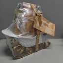 Gift Baskets for Women, Body & Earth Gift Set with Jasmine & Honey Scent Includes Bubble Bath, Hand Cream, Holiday Gift Baskets, Bath and Body Gift Sets for Women, Happy New Year Gifts Exp: 2028/06