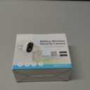 Security Cameras Wireless Outdoor, Battery Powered 2k Color Night Vision, AI Motion Detection Spotlight Siren, IP66 Weatherproof, 2-Way Talk, SD/Cloud Storage, 2.4Ghz WiFi Cameras for Home Security