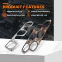 GoaMotors Engine Upper & Lower Intake Gaskets Set Fit for Buick for Lacrosse for Rendezvous for Cadillac CTS SRX STS for Malibu for Pontiac G6 G8 for Saturn Aura 3.6L, Replace 12598158
