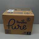 Pampers Pure Baby Diapers, Size 3 (16-28 lbs), 168, Up to 100% Leakproof, Premium Hypoallergenic Soft Diapers