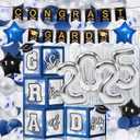 146 PCS Graduation Decorations 2025, Graduation Party Decor Class of 2025 Set of Balloons Boxes with Letters 2025 GRAD So Proud of You, Congrats Grad Party Decorations for Any Grades