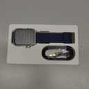 TRAUSI Smart Watches for Men Women, 1.83 inches HD Smartwatch with 120 Sports Modes, Heart Rate/ Sleep Monitor, IP67 Waterproof, Bluetooth Call and Music Control (Dark Blue)