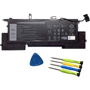7146W 11.4V 78Wh/6500mAh Laptop Battery Compatible with Dell Latitude 7400 E7270 E7260 E7400 Replacement for C76H7 0C76H7 08W3YY 2K0CK NF2MW 0G8F6M
