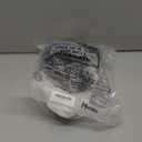 Meanplan 100 Pcs Powder Puff Face Soft Makeup Sponge Triangle Powder Puffs for Loose Velour Cosmetic Foundation Wet Dry Sponge Makeup Tools(Black, White, Pink)