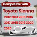 Rear Left Driver Side Sliding Door Cable Kit Set w/o Motor Compatible with Toyota Sienna 2011 2012 2013 2014 2015 2016 2017 2018 2019 2020 85015-08010 85015-08011