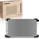 A-Premium Air Conditioning A/C Condenser Compatible with Toyota Corolla 2020-2022 1.8L, C-HR 2019-2022 2.0L, Replace# 884A002090