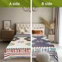 MACEVIA Native American Aztec Blanket for Couch, Rustic Southwest Blankets Decorations for Home, Country Boho Throw Blanket for Couch, Sofa, Bed, Western Bedroom Decor Tribal Decor (Aztec 03 50"70")