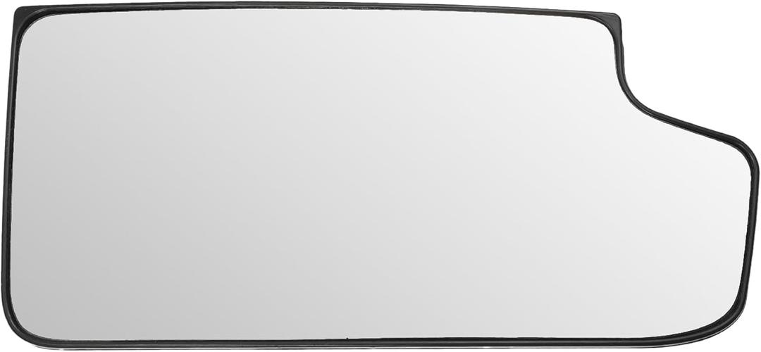 X AUTOHAUX Car Passenger Right Side Rearview Mirror Glass Replacement Non-Heated W/Backing Plate for Chevrolet Silverado 1500 2016-2018