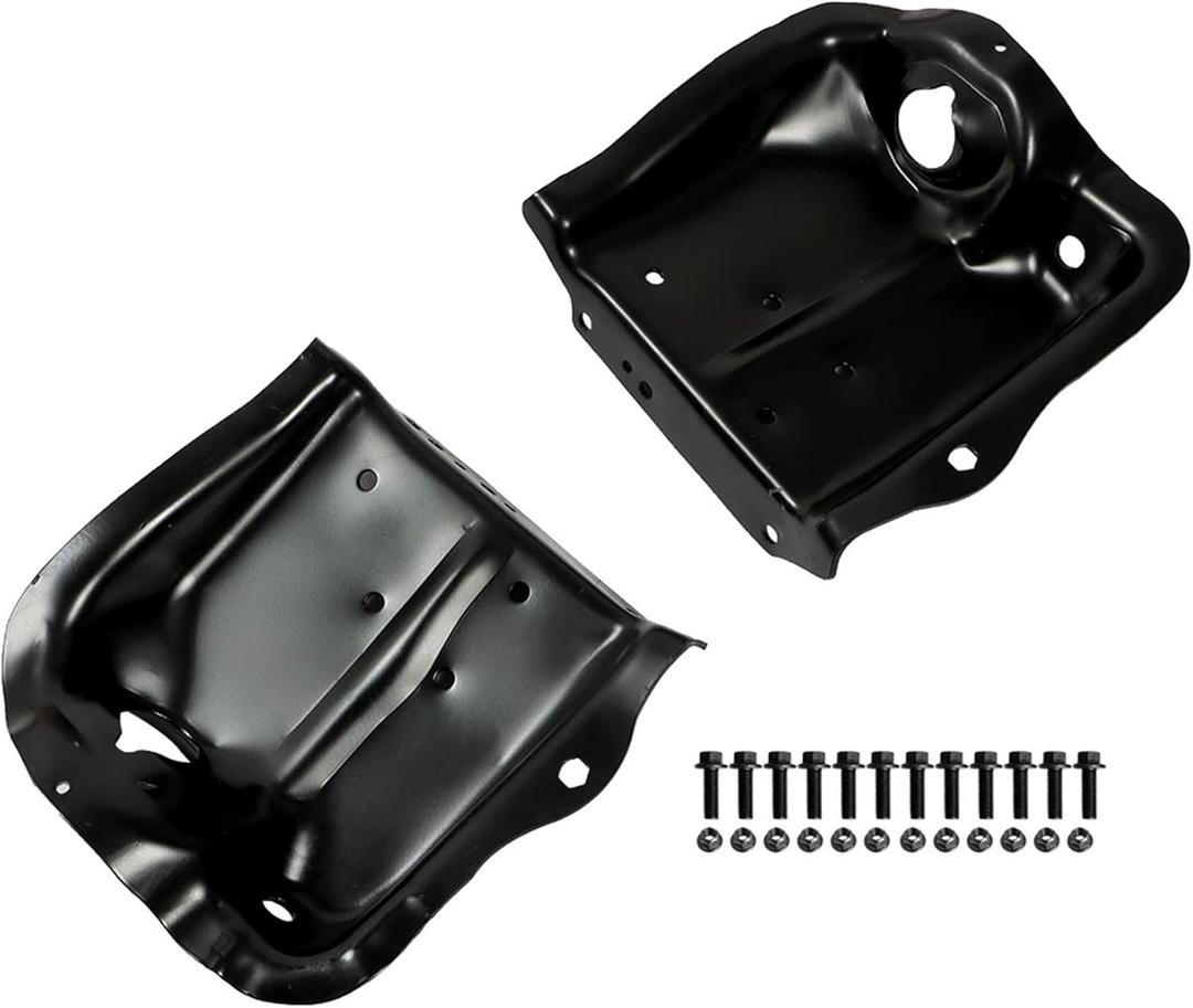 1 Pair Front Coil Spring Tower Shock Mount Set Replacement for Bronco F100 F150 1980-1996 E0TZ5A306E E2TZ5A306J