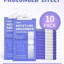 Moisture Absorber, 10 Pack Hanging, Unscented