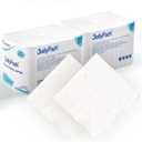 JollyPack 1000 Count White Beverage Napkins - 1-Ply 4.9 x 4.9 Folded Bulk Cocktail Napkins Paper, Lunch Paper for Restaurants, Bar and Party - 9.8 x 9.8 Unfolded