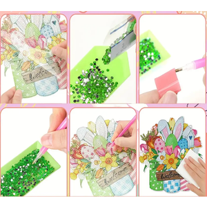 Bedazzle kit with gems and bedazzle by letter