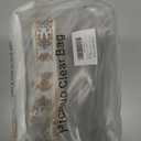 Clear Purse for Women Stadium Approved Clear Crossbody Bag for Stadium Events Transparent Purse Bag for Sports (White-1)