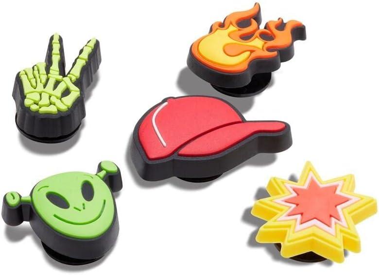 3 x Crocs Jibbitz 5-Pack Alien Shoe Charms | Jibbitz, K00l Guy, Small