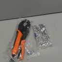 AnnYun Snap Button Kit, Heavy Duty Snap Fasteners Tools, Screw Snaps on Tools Included 1pc Snap Plier and 40 sets 15mm Stainless Snaps, Buttons Snap Fastener Tool for Boat Cover, Tarp, Canvas, Leather