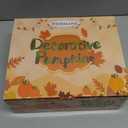 winemana Fall Decorations for Home - Set of 6 Artificial Pumpkin, Berry & Pine Cone Table Centerpiece for Office, Thanksgiving, Bathroom Kitchen Autumn Decor (Mixed-3)