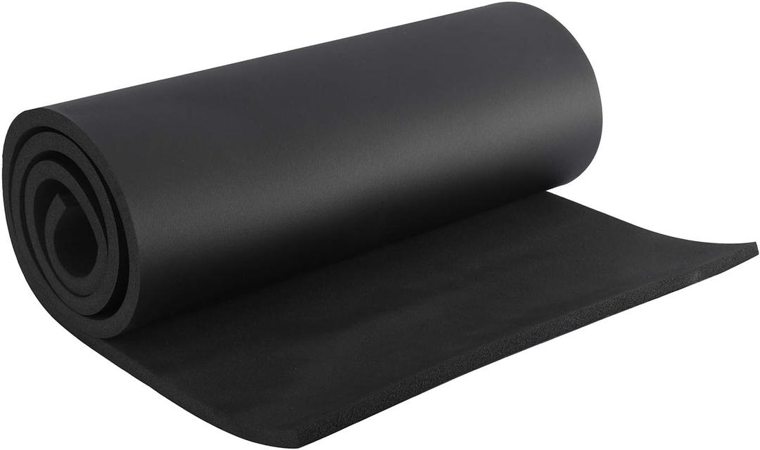 Closed Cell Foam Roll, Easy to Cut into Foam Sheets & Foam Pads for Sound Insulation, Cushion & DIY Projects (1/2" T x 17" W x 60" L)