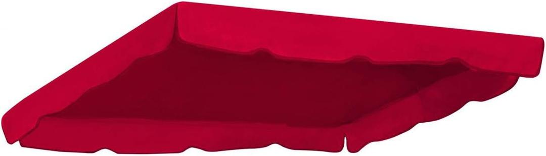 BenefitUSA Patio Outdoor 77"x43" Swing Canopy Replacement Porch Top Cover Seat Furniture (Burgundy) BenefitUSA Patio Outdoor 77"x43" Swing Canopy Replacement Porch Top Cover Seat Furniture (Burgundy)