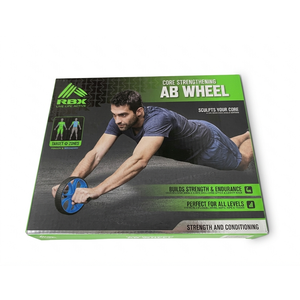 RBX Active Core Strengthening AB Wheel, Sculpts Core, Exercise, Fitness