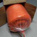 4x100 FT Orange Safety Fence, Plastic Mesh Roll for Temporary Barrier Use in Construction Sites, Snow Fencing Driveway Marking, Ski Trails, Crowd Control & Nighttime Emergency Warning