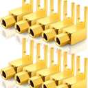 HiFi Banana Plug to Spade Adapter - Vintage Speaker Amplifier connectors/Banana Plug Adaptor (10-Pack)