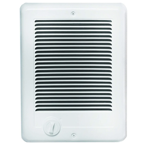 Cadet Com-Pak Electric Wall Heater Complete Unit With Thermostat (Model: CSC202TW, Part: 67507), 6825/5120 BTU, 240/208 Volt, 2000/1500 Watt, White