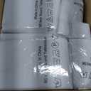 12 Pack Round Tablecloth 90 Inch Cloth White Tablecloth for Round Tables, Washable Polyester Table Cloth Stain and Wrinkle Resistant Decorative Table Cover for Wedding Party Dining Banquet