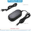 Glorich AA-E9/E8/E7/E6A Replacement AC Power Adapter/Charger for Samsung Camcorders SMX-F34BN SC-D86 SC-D118 SC-D200 SC-MX10 MX20 SC-HMX10 SMX-F30BN F34BN VP-D101 VP-DX105i and More