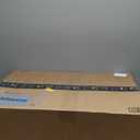 GENIMO 10 ' x 20 ' Outdoor Rug Waterproof for Patio Decor, Foldable Reversible Plastic Straw Area Rugs Mat for Camper, Outside Carpet for Rv, Deck, Porch, Picnic, Beach, Balcony, Blue & White