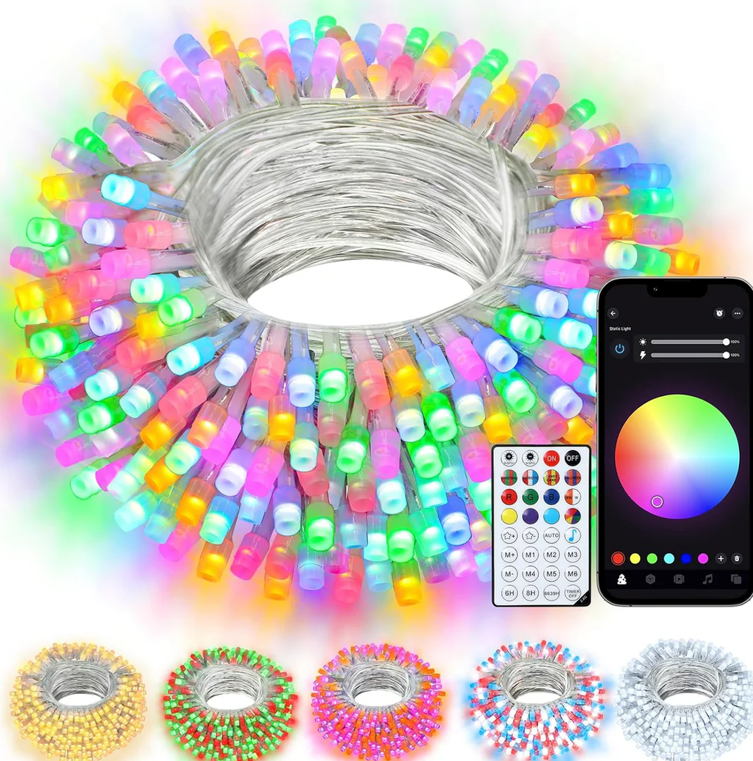 echosari Christmas Smart String Lights