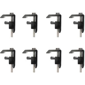 Mounting Clamps for Truck Cap Camper Shell Toyota Tacoma/Tundra - 8 PCS