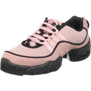 Bloch womens Boost Drt Suede and Mesh Split Sole Dance Shoe, Pink, 7.5 US