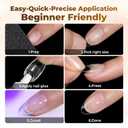 UNA GELLA Oval Fake Nails Pre-shape 504pcs Almond Gel Nail Tips Round Almond Press on Nails for Full Cover Acrylic Round Oval Full Nails False Nails 12 Sizes False Soft Gel Tips