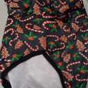 Christmas Tree Black Hoodie,Christmas Cosplay Dog Clothes with Pocket and Hat Winter Clothes Sweaters, Medium