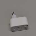 HANYCONY Switzerland Power Travel Plug Adapter, Type J Power Adapter with 2 Outlets 3 USB Ports(2 USB C) for US to Swiss Switzerland Liechtenstein Rwanda