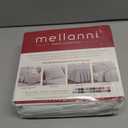 Mellanni Queen Sheets Set - 4 PC Iconic Collection Bedding - Hotel Luxury, Extra Soft, Cooling Bed Sheets - Wrinkle, Fade, Stain Resistant (Queen, White)