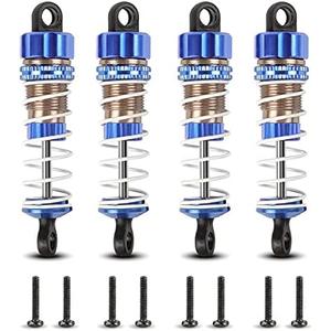 HAIBOXING 1/18 Aluminum Capped Oil Filled Shocks, RC Accessories Upgraded Spare Parts Apply for HAIBOXING 18858&18859&18868 RC car (M1882)