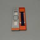 Bandletic Magnetic Silicone Watchband Compatible with Apple Watch Band 44mm 45mm 46mm 49mm 42mm 41mm 40mm 38mm Men Women, Strong Magnet Sport Strap for iWatch Series 11 10 9 8 7 6 5 4 Ultra SE 3 2 1 (Blue/Black)