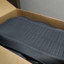 Powerty Floor Mats for 2024 2025 Tesla Model 3 Highland 8 PCS Floor Cargo Liners Full Set All Weather TPE 3D 2 Row Liner Front Rear Storage Mat and Rear Seat Back Mats