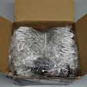 KNONEW 403ft 1000 LED String Lights Outdoor Christmas Lights 8 Modes & Timer Fairy Light Plug in Waterproof LED String Lights for Xmas Yard Tree Wedding Party Holiday Decorations (Cool White)