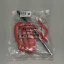 Sumind 2 Pieces Halloween Devil Costume Accessories Devil Tail Fork Cosplay Costume Accessories for Halloween Cosplay Party (Red)