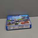 City Police Truck and Trailer Building Toy, Compatible with Lego, 469 Pcs Fun Educational STEM Learning Block Set, Gift for Boys & Girls Age 6-12 Years Old